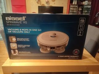Bissell spinwave R5 mop and vacuum robot