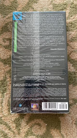 VHS Patton (1970) PRECINTADA