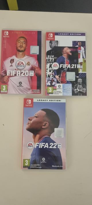 Juegos nintendo switch FIFA 20/21/22