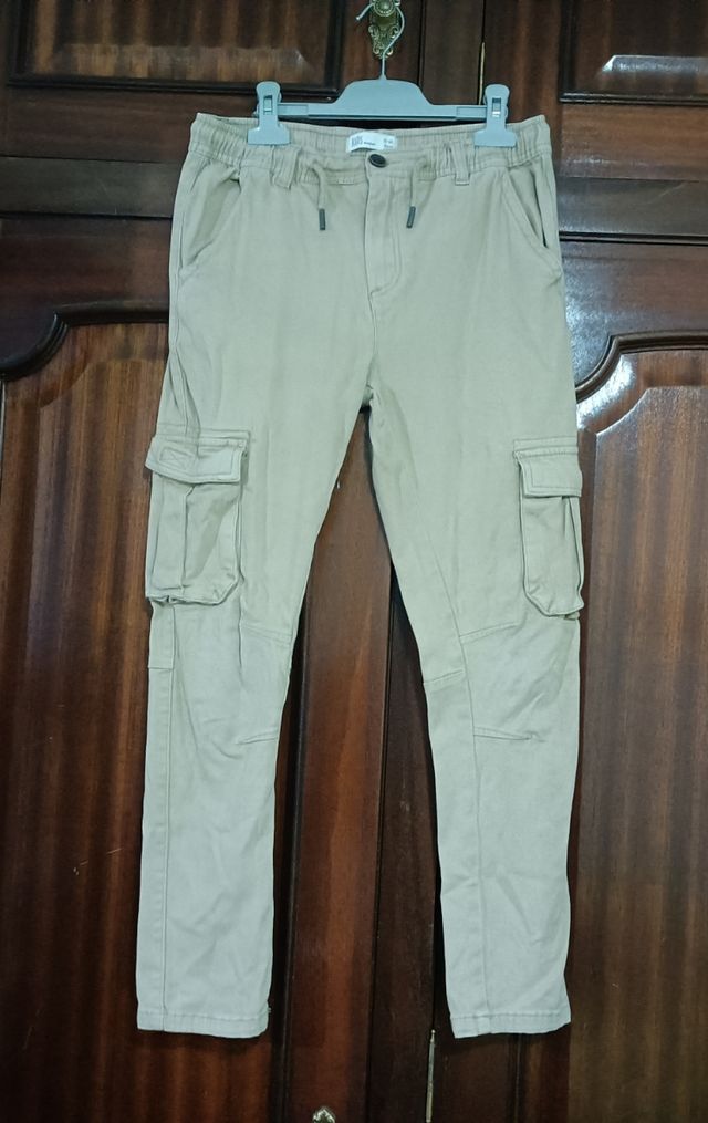 Pantalones cargo kids 11-12