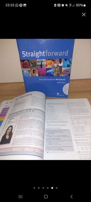 LIBROS - Straightforward - ENGLISH INGLÉS