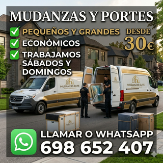 Mudanzas y portes económicos