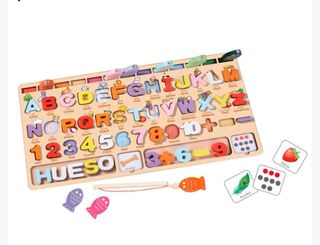 Juego didactico Aprendo las letras y los numeros