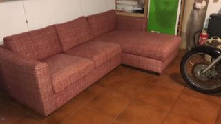 Sofa con chaiselongue