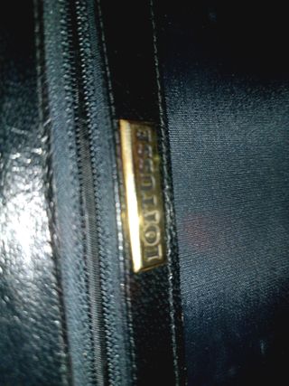 Bolso tipo cartera Lotusse vintage negro