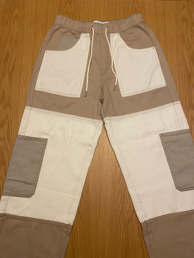 Pantalon Cargo Ancho