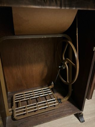 Máquina de coser antigua