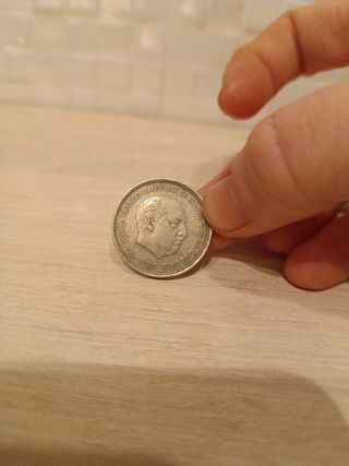 5 pesetas de FRANCO 1957