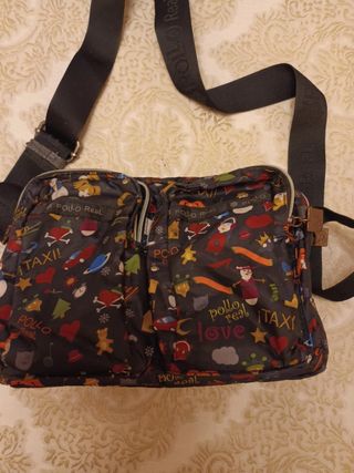 Bolso bandolera con  dibujos