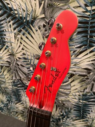 Partcaster Fender Telecaster custom'62 Torino Red