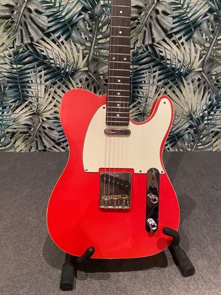 Partcaster Fender Telecaster custom'62 Torino Red