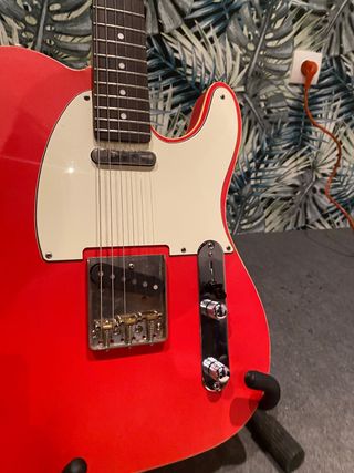 Partcaster Fender Telecaster custom'62 Torino Red