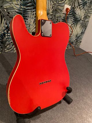 Partcaster Fender Telecaster custom'62 Torino Red