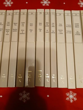 Literatura  contemporánea  Seix Barral