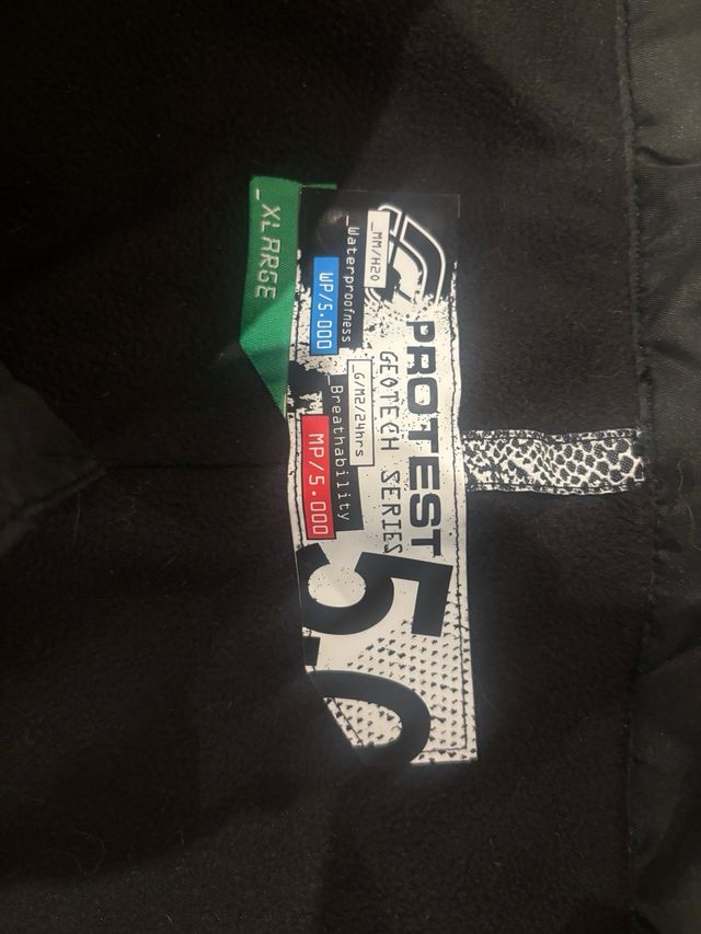 Pantalon nieve protest hombre