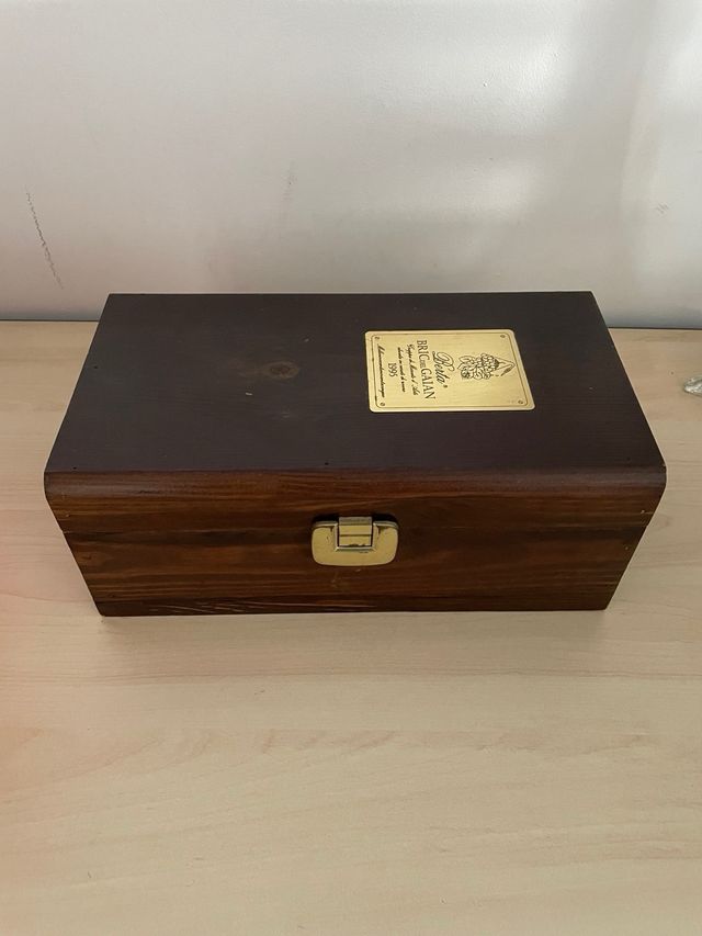 Scatola in legno grappa Berta