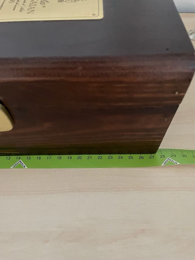 Scatola in legno grappa Berta