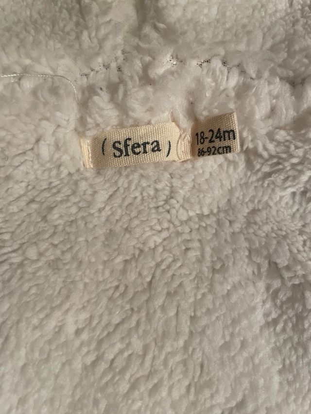 Chaqueta calentita de invierno para bebé