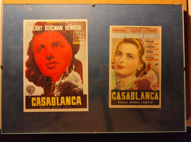Poster película de cine Casablanca 