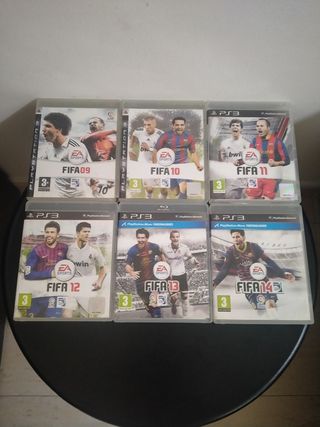 Pack 6 FIFA PS3 