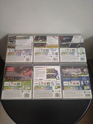 Pack 6 FIFA PS3 