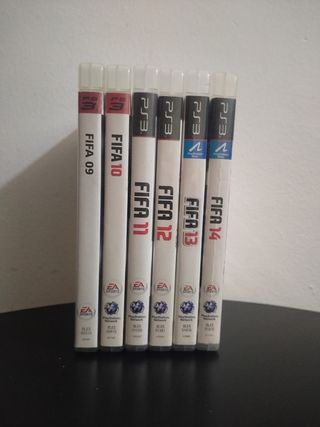 Pack 6 FIFA PS3 