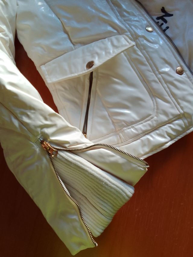 Giubbotto corto bianco - Chaqueta corta blanca