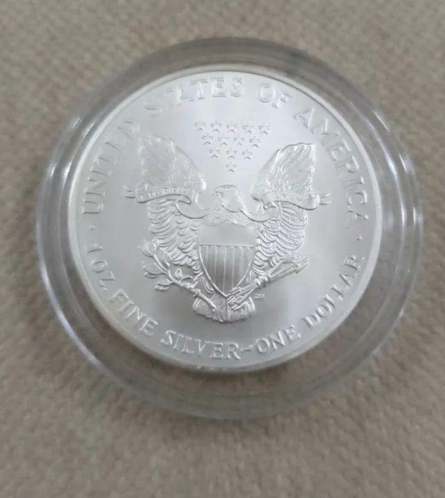 Moneda 1 onza plata American Eagle