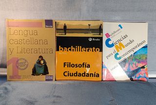 📚 Pack Libros 1° Bachillerato 