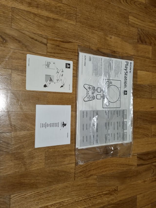 Manuales de instrucciones Sony PlayStation