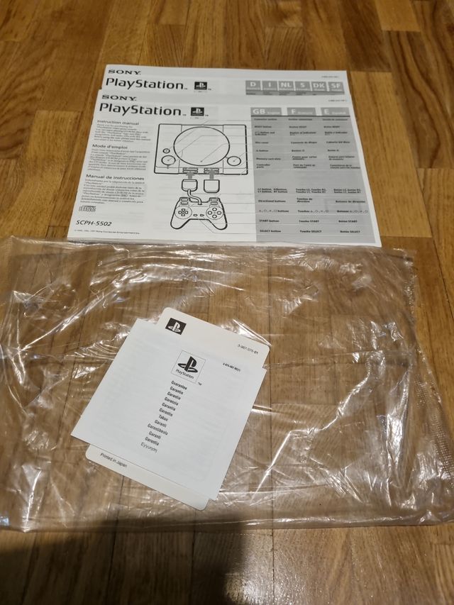 Manuales de instrucciones Sony PlayStation