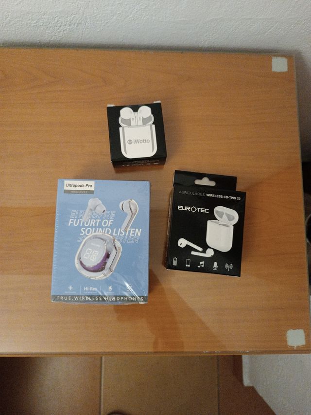 Pack auriculares inalámbricos