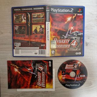 Dynasty Warriors 4 Ps2 Playstation 2 pal ita