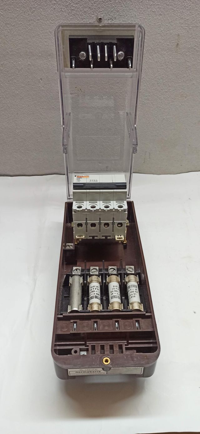 Spina modulo per blindo Normabarre GX 40A 500V