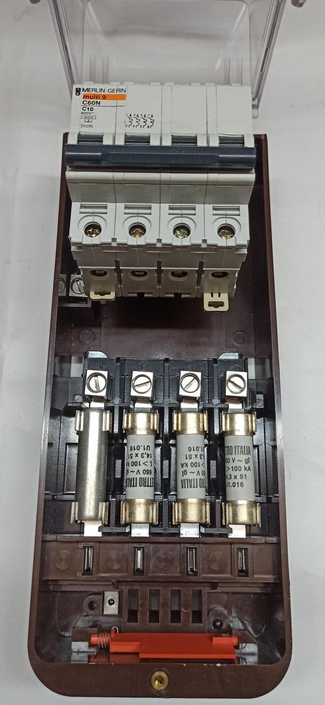 Spina modulo per blindo Normabarre GX 40A 500V