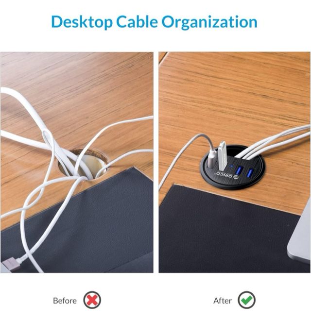 USB Hub para mesa.