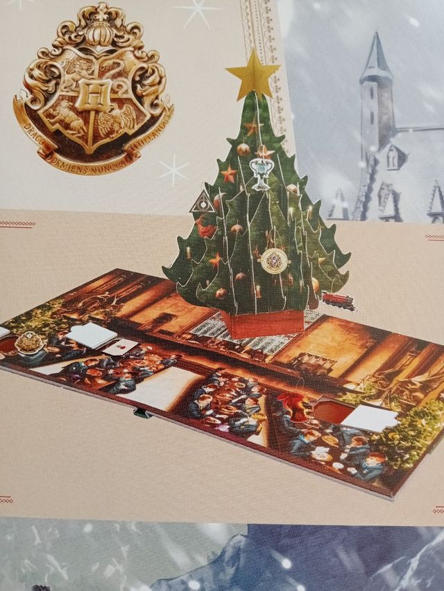 Harry Potter: El Pop-Up De La Navidad en Hogwarts