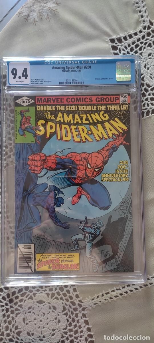 AMAZING SPIDERMAN 200 CGC 9.4 SPIDER MAN ORIGINAL