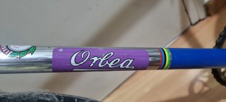 Bicicleta ORBEA de carrera antigua