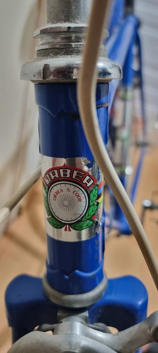 Bicicleta ORBEA de carrera antigua
