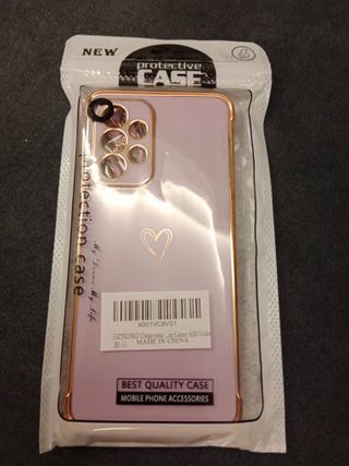Funda violeta con cordón Samsung Galaxy A33