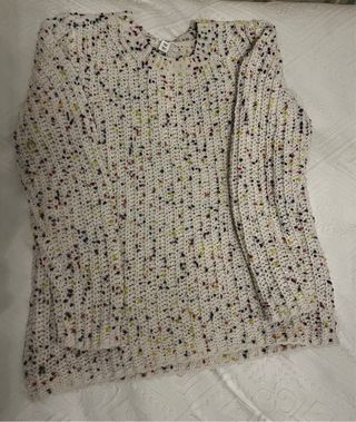 Jersey blanco con colores
