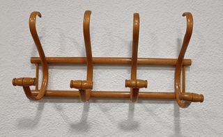 PERCHERO CLÁSICO MADERA