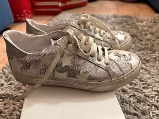 Scarpe sneakers bianche/ grigie