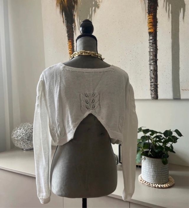 Maglione cropped vintage