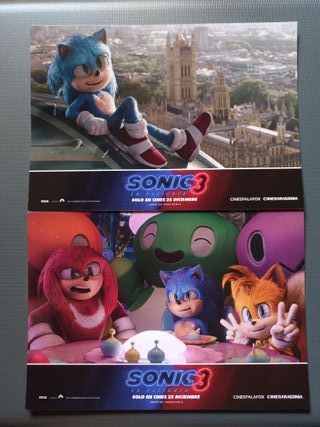 Sonic 3 La Película FOTOCROMOS