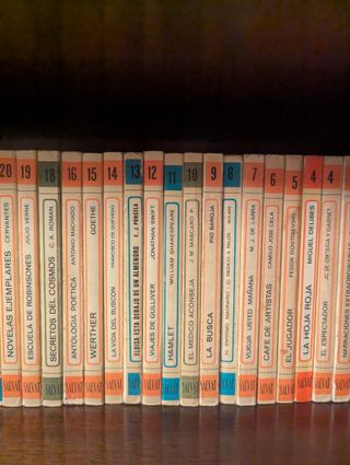 Colección de libros Salvar