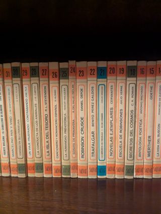 Colección de libros Salvar