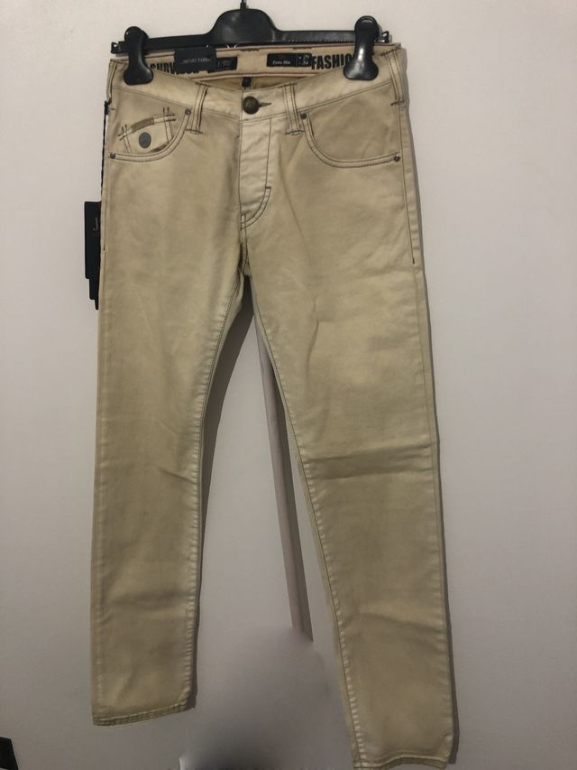 JEANS ARMANI tg 29 cartellinati beige chiari NUOVI