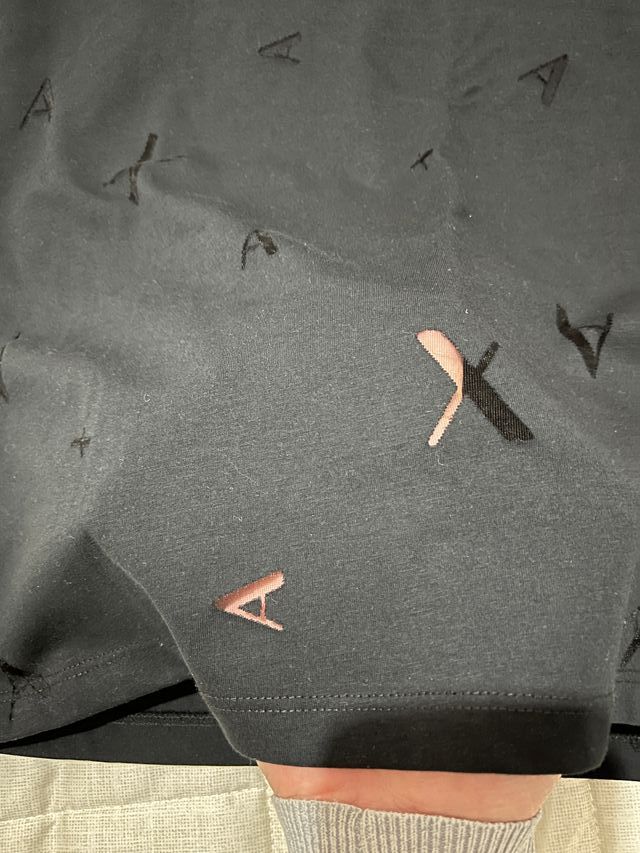 ARMANI - t-shirt TRAFORATA TG. S cartellino NUOVA